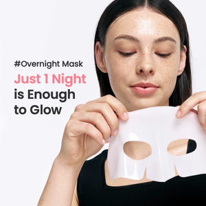 01 Pc Bio-collagen Real Deep Mask, Hydrating Over Night, Facial Sheet Mask, Pore Minimising, Firming, Collagen Mask, Hydrating Overnight Skin Care Mask – 36gram
