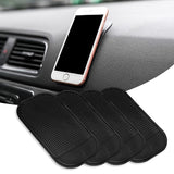 1 Pc Car Dashboard Sticky Pad | Anti-slide Fixate Sticky Mat Pad For Car Dashboard | Anti-slide Sticky Pad For Cell Phone, Keys, Glass, Mirrors (black)