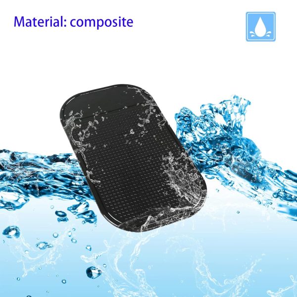 1 Pc Car Dashboard Sticky Pad | Anti-slide Fixate Sticky Mat Pad For Car Dashboard | Anti-slide Sticky Pad For Cell Phone, Keys, Glass, Mirrors (black)