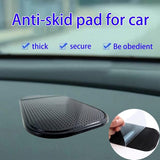 1 Pc Car Dashboard Sticky Pad | Anti-slide Fixate Sticky Mat Pad For Car Dashboard | Anti-slide Sticky Pad For Cell Phone, Keys, Glass, Mirrors (black)