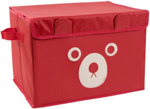 1 Pc Panda Design Folding Storage Bins Quilt Basket Kid Toys Organizer Storage Boxes Cabinet Wardrobe Storage Bag (random Color)