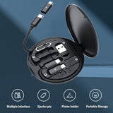 (5 In 1 ) Data Cable Set All Solutions In One / Data Cable Set 60w Fast Charging (random Colors)