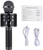Bluetooth Microphone Karaoke Wireless Microphone Professional Speaker Handheld Microfone Player Singing Recorder Mic Ws-858 Ktv Microphone And Hifi Speaker