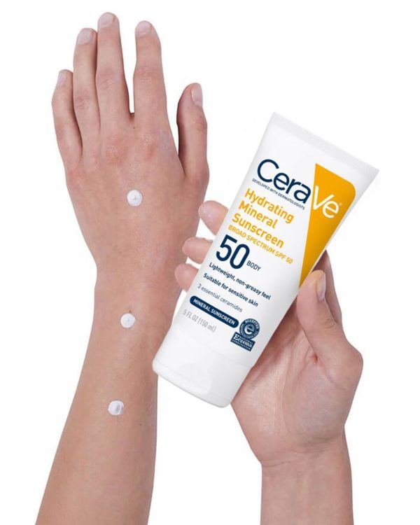 Cerave Hydrating Mineral Sunscreen Spf 100 Ml – Cerave Hydrating Sun Block | Best Skin Care Sunscreen
