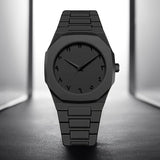 Full Black Aura Quartz Watch – Lightweight Design, , Premium Quality & Finish – Best Quality Analog Watch
