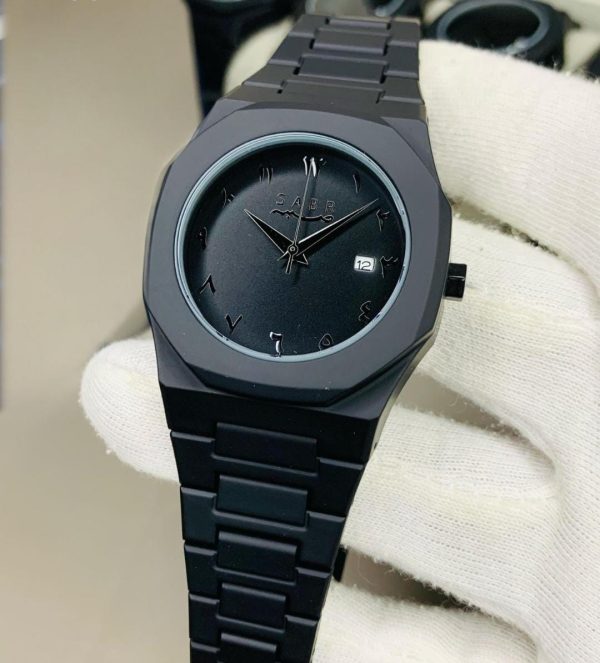 Full Black Aura Quartz Watch – Lightweight Design, , Premium Quality & Finish – Best Quality Analog Watch