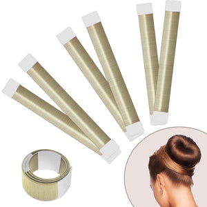 Hair Bun Maker French Twist Hair Fold Wrap Snap For Hair Easy Bun Hair Tool Ballet Bun For Kids And Women(random Color)