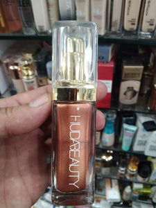 Huda Beauty N.y.m.p.h. All Over Body Highlighter – Liquid Illuminator For Face, Body & Legs – Water-based, Long-lasting Glow – 35 Ml