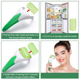 Marzahar Ice Roller For Face & Eye Puffiness Relief, Cold Gel Ice Face Roller Massager – Ice Roller Cool Roller For Face Eye Body Facial Shaping Anti Wrinkle Ice Roller Massager Smooth Skin ( Random Color )