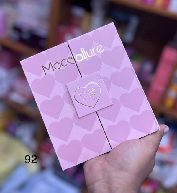 Mocallure 12-piece High Pigment Lip Gloss Set | Rich & Vibrant Shades – Pink, Red, Peach, Nude & Maroon |