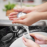 Odor Removing Steel Soap Bar With Stand And Box | Soap For Lazy People | Odor Remover Bar Deodorant Metal Soap Stainless Steel Soap Bar Eliminating Smell Like Onion, Garlic Or Fish And Holder Dishes For Kitchen