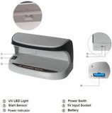 Portable Handy Small Uv Counterfeit Detector Bank Note Detector Money Checker With Battery | Note Checker | Fake Note Detector
