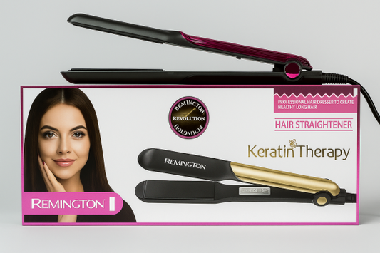 Remington Hair Straightener Keratin Therapy Hair Straightener Flat Iron – Best Quality Iron For Hair Straightening – Remington Keratin Therapy Iron