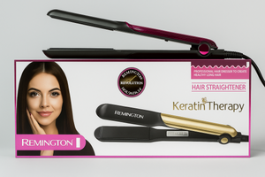 Remington Hair Straightener Keratin Therapy Hair Straightener Flat Iron – Best Quality Iron For Hair Straightening – Remington Keratin Therapy Iron