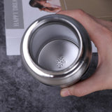 Vacuum Insulated Double Wall Stainless Steel Water Bottle/sports Kettle Hot & Cold, Leak & Sweat Proof Thermos Flask 1000ml (random Color)