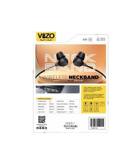 Vizo Kung Fu X2 Wireless Neckband – Best Quality Neckband – Wireless Neckband ( Random Color )